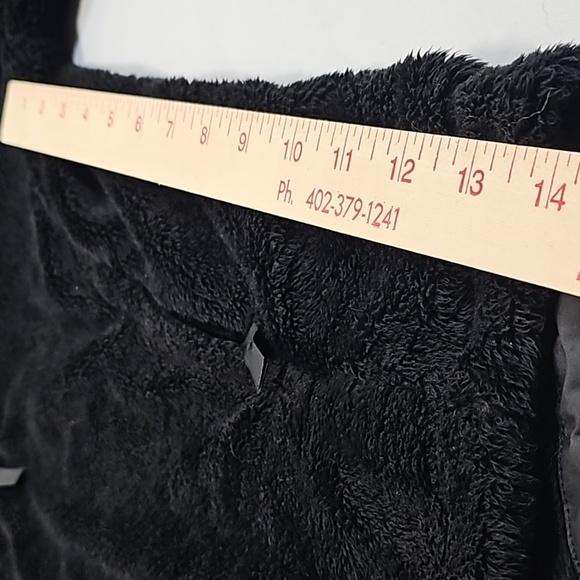 The North Face Fleece Half Zip Black Womens Medium - Picture 9 of 10